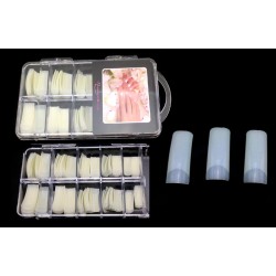 Unghii false natur 100 buc Unghii false / Tips-uri